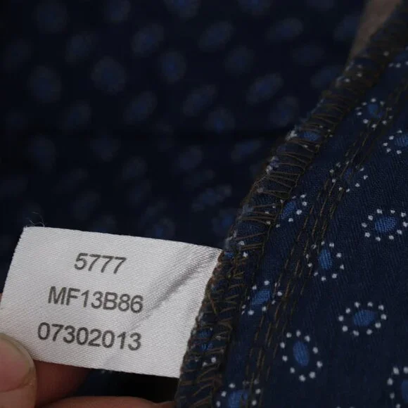 Peter Millar pants Mens 36 L32 Cotton Corduroy flat front business casual pocket - Picture 11 of 12